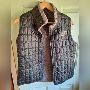 Patagonia Reversible Recycled Down Quilted Fleece Vest